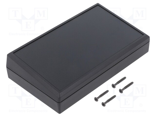 Enclosure: desktop; TENCLOS SLANT SLOPE; X: 145mm; Y: 85mm; ABS