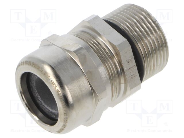 Cable gland; with earthing; M25; 1.5; IP66; brass