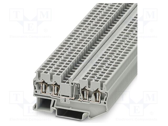 Splice terminal: rail; 500mA; 800V; spring clamp; PA; 0.08÷4mm2