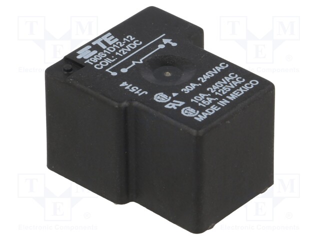 Relay: electromagnetic; SPST-NO; Ucoil: 12VDC; 20A; Ucoil min: 9VDC