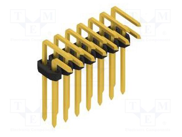 Connector: pin strips; pin header; male; PIN: 14; 2mm; THT; 2x7; 100V