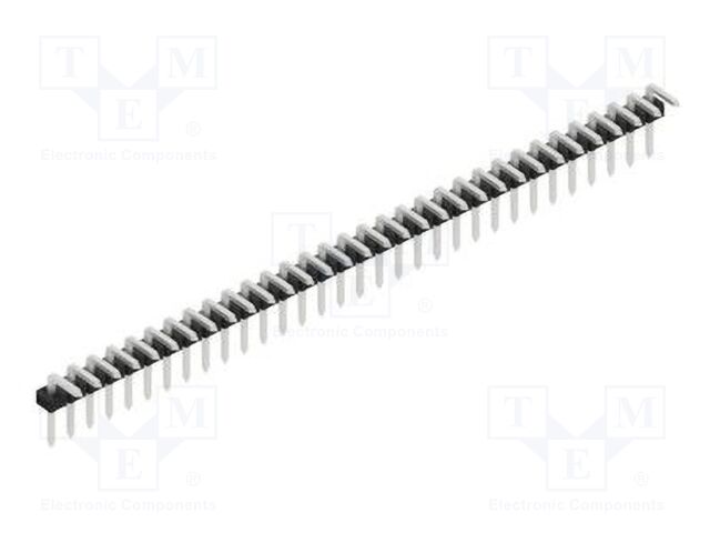 Connector: pin strips; pin header; male; PIN: 32; 2mm; THT; 1x32