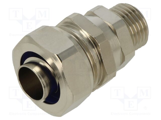 Straight terminal connector
