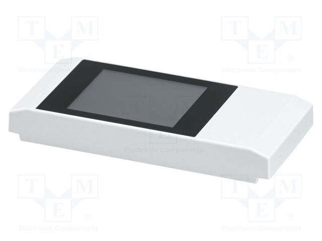 Upper housing; with display; grey; ICS50; X: 50.1mm; Y: 122.5mm