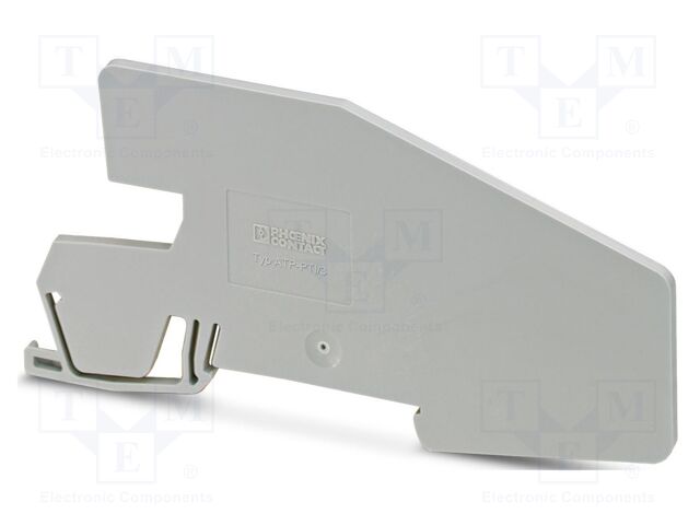 Separating plate; L: 49.3mm; W: 2.2mm; H: 103mm; Body: grey