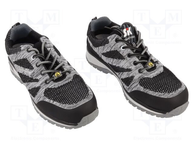 Shoes; ESD,unisex,with composite toecap; 37; grey