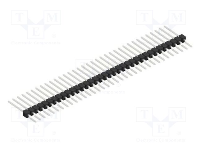 Connector: pin strips; pin header; male; PIN: 35; 2.54mm; SMT; 1x35