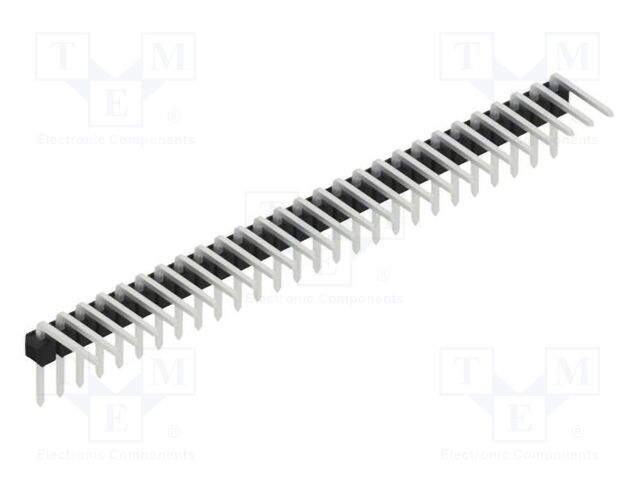 Connector: pin strips; pin header; male; PIN: 27; 2.54mm; THT; 1x27