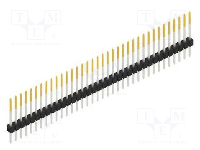 Connector: pin strips; pin header; male; PIN: 36; 2.54mm; THT; 1x36