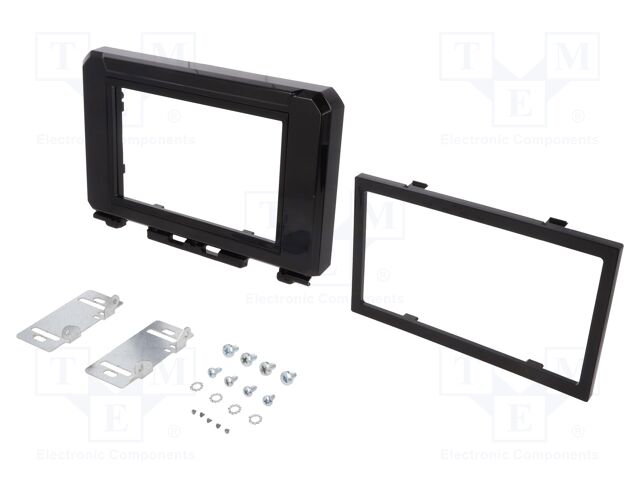 Radio frame; Suzuki; 2 DIN; black