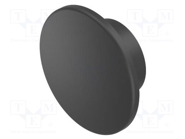 Actuator lens; 14; black; plastic; Ø40mm