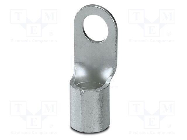Non-insulated; Body: silver; Tip: ring