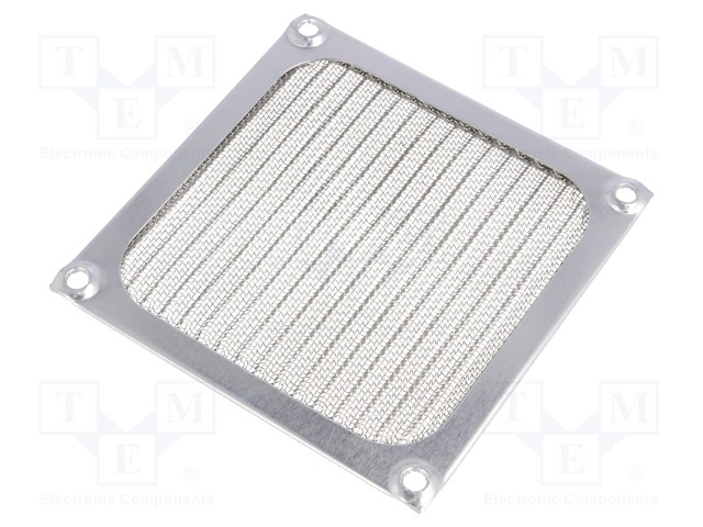 Guard; with EMI shielding; 92x92mm; Mat: metal; Mounting: screw