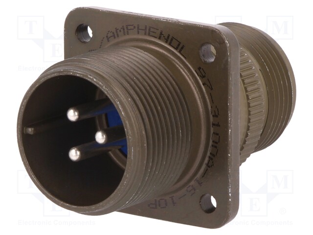 Connector: circular; Series: 97; socket,plug; male; PIN: 3; 23A