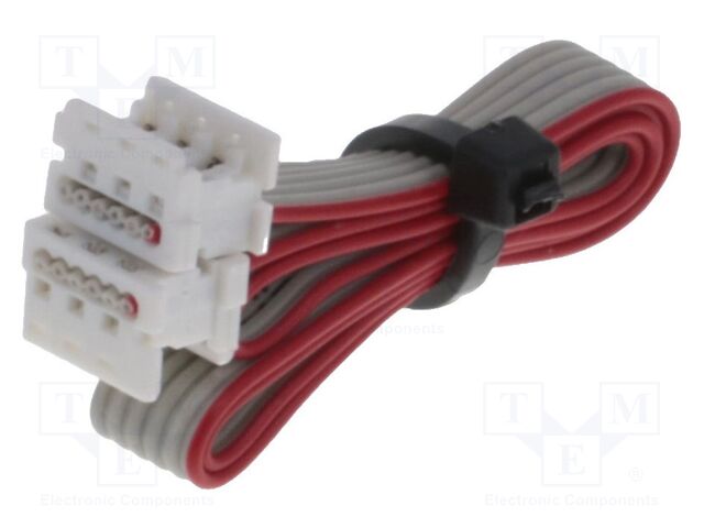 Ribbon cable with connectors