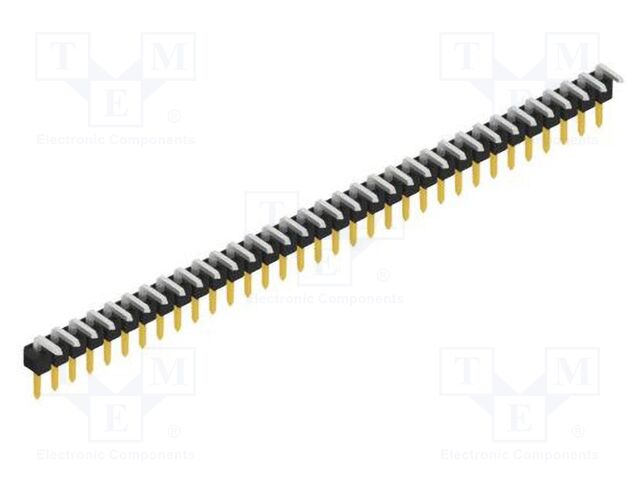 Connector: pin strips; pin header; male; PIN: 33; 2.54mm; THT; 1x33