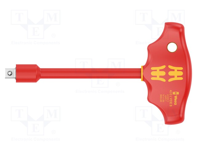 Handle for the key; 179mm; Mounting: 3/8"