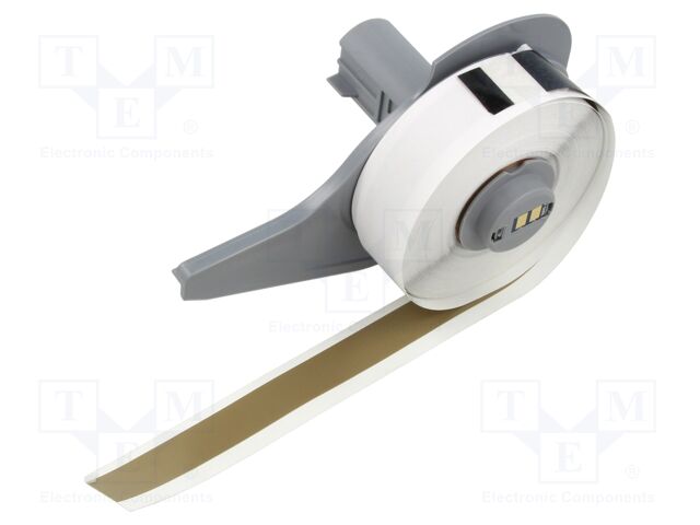 Tape; 12.7mm; 15.24m; golden; self-adhesive; -40÷82°C