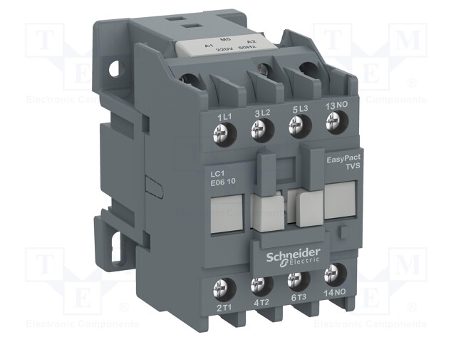 Contactor: 3-pole; NO x3; Auxiliary contacts: NC; 220VAC; 12A
