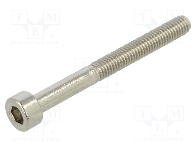 Screw; M3x30; 0.5; Head: cheese head; hex key; HEX 2,5mm; DIN 912