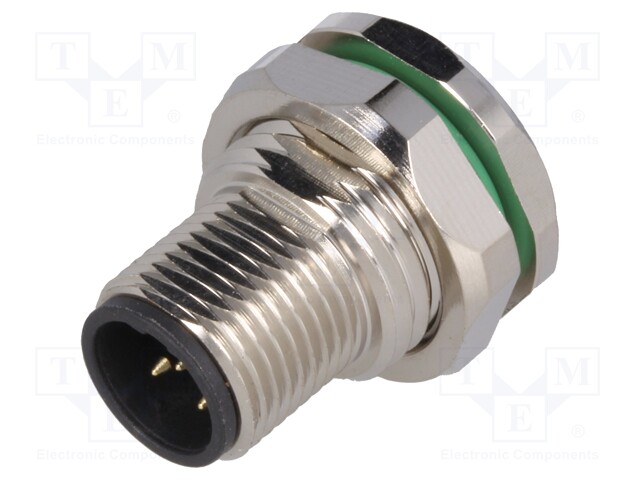 Socket; M12; PIN: 5; male; B code-Profibus; THT; IP67; 60V; 4A