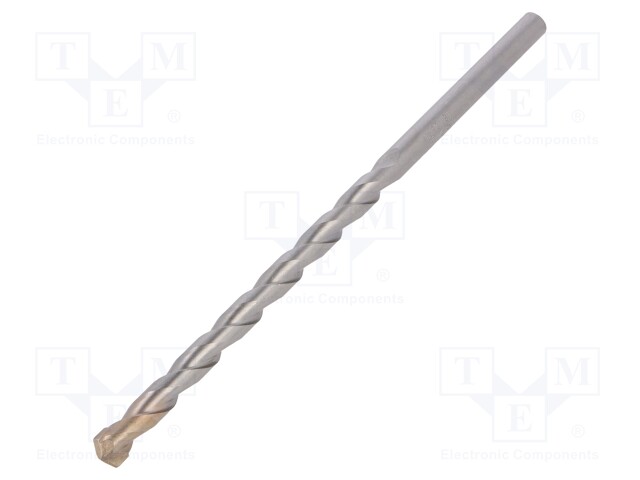 Drill bit; for concrete; Ø: 10mm; L: 200mm; metal; cemented carbide