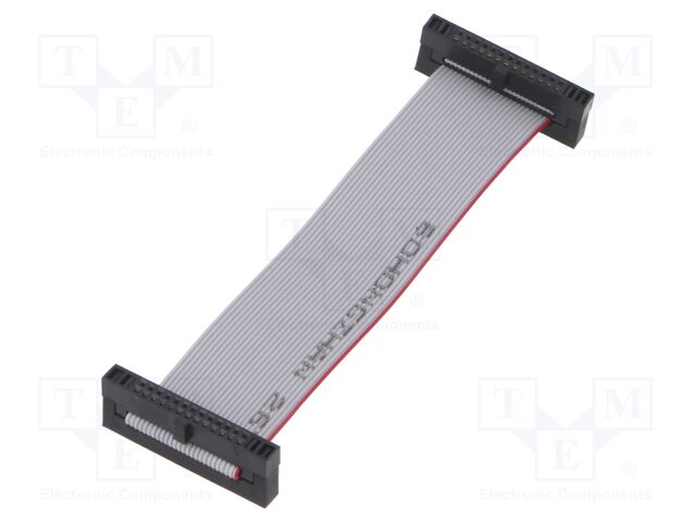 Ribbon cable with IDC connectors; Tape ph: 0.64mm; 76.2mm