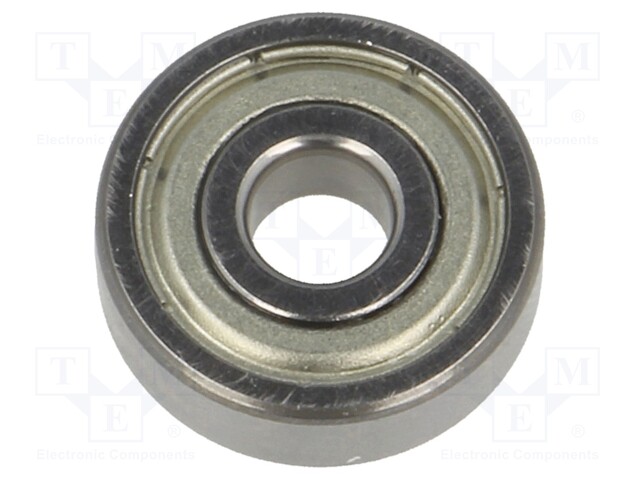 Bearing: single row deep groove ball; Øint: 5mm; Øout: 16mm; W: 5mm