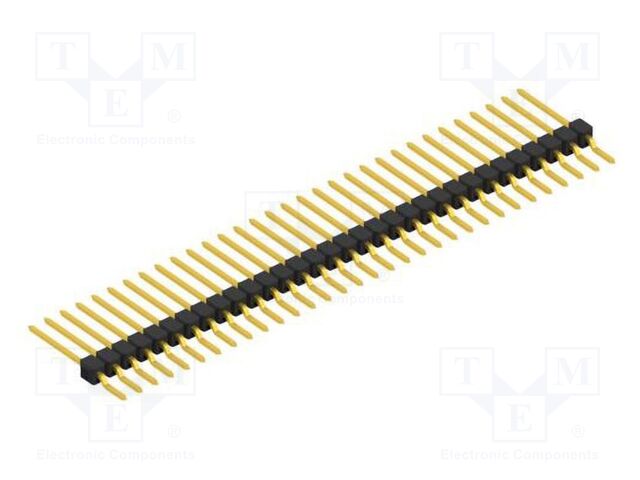 Connector: pin strips; pin header; male; PIN: 32; 2.54mm; SMT; 1x32