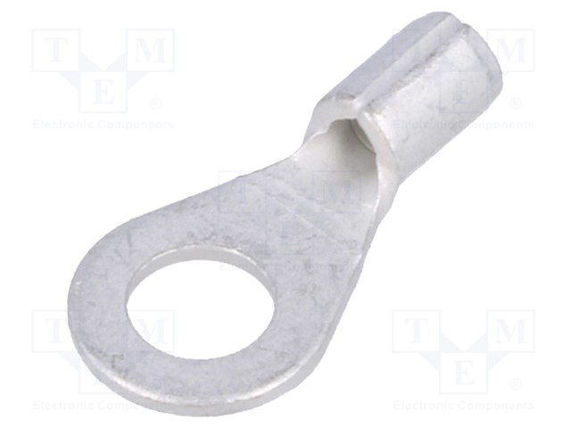 Ring terminal; M4; 0.5÷1mm2; crimped; for cable; non-insulated
