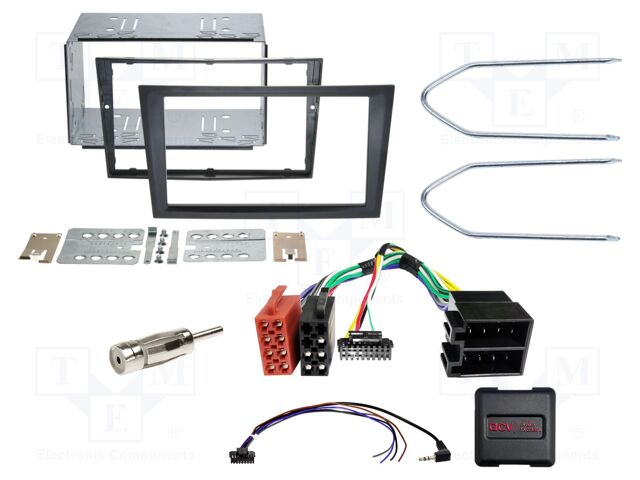 Adapter for control from steering wheel; Opel; black