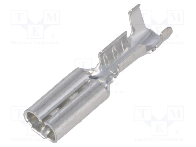 Terminal: flat; 2.8mm; 0.5mm; female; 0.3÷0.5mm2; crimped; straight
