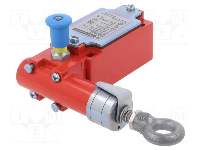 Safety switch: singlesided rope switch; NC + NO; Series: XY2CJ
