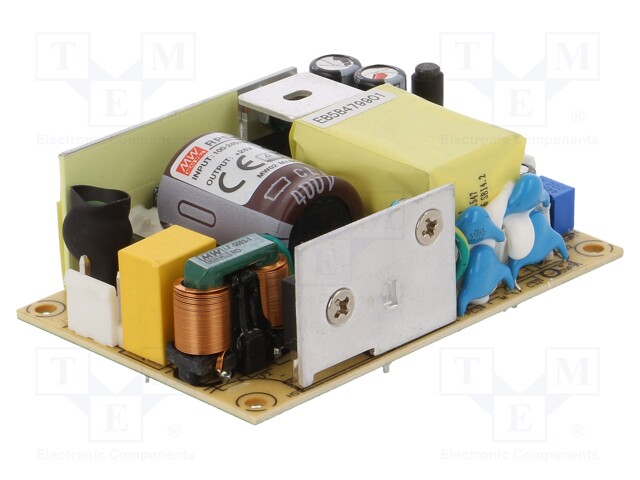 Power supply: switched-mode; 65W; 80÷264VAC; OUT: 1; 24VDC; 2.71A