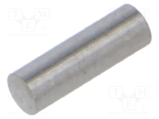 Cylindrical stud; stainless steel; Ø: 2mm; L: 6mm; DIN 7