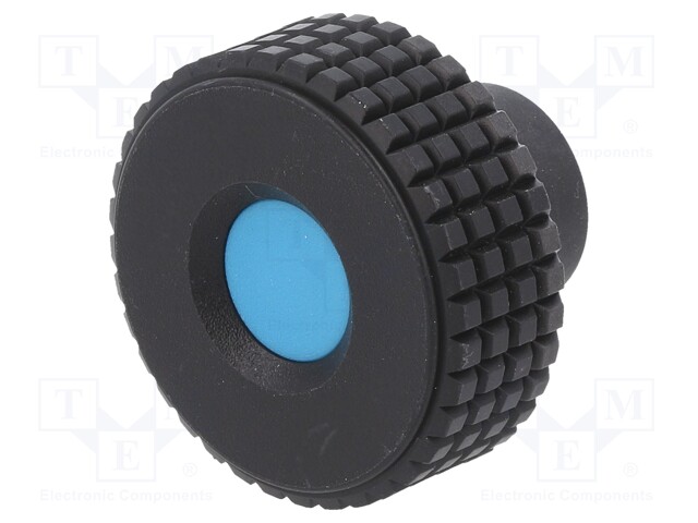 Knob; Ø: 50mm; Int.thread: M8; 20mm; H: 33mm; technopolymer (PP)