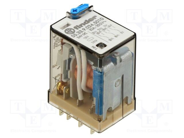 Relay: electromagnetic; industrial