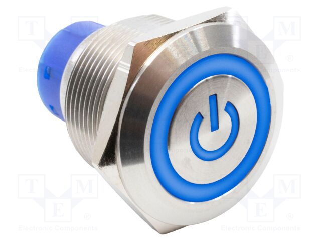 Switch: vandal resistant; Pos: 2; DPDT; 3A/250VAC; IP67; ON-(ON)