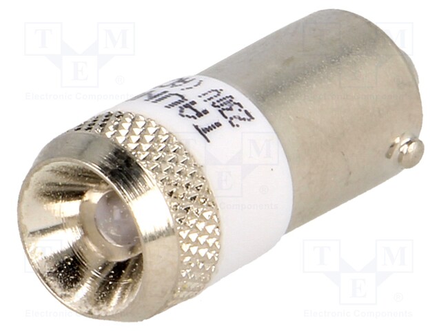 LED lamp; Colour: white; Cap: BA9S; 230VAC