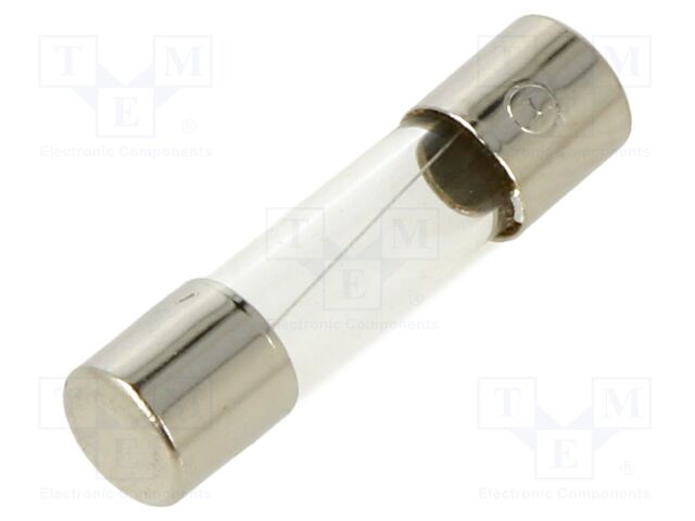 Fuse: fuse; glass; 1.6A; 250VAC; quick blow; 5x20mm