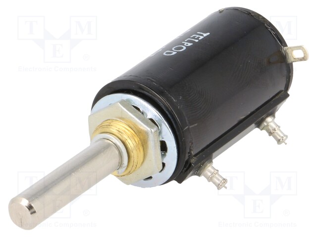 Potentiometer: shaft; multiturn; 4.7kΩ; 0.75W; ±5%; 6mm; wirewound