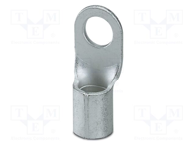 Non-insulated; Body: silver; Tip: ring