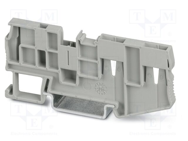 End/partition plate; PA; L: 35.3mm; W: 5.2mm; H: 81mm; Body: grey