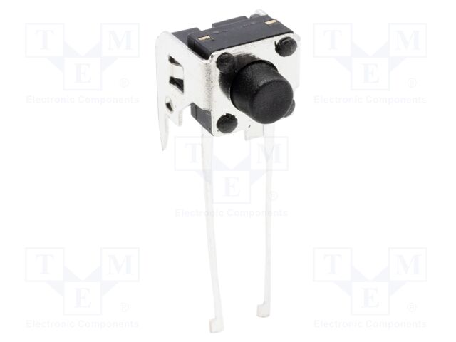 Microswitch TACT; SPST; Pos: 2; 0.05A/12VDC; THT; none; 1.57N; 2.2mm