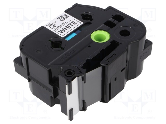 Tape; Width: 36mm; Colour: white; Character colour: black; L: 8m