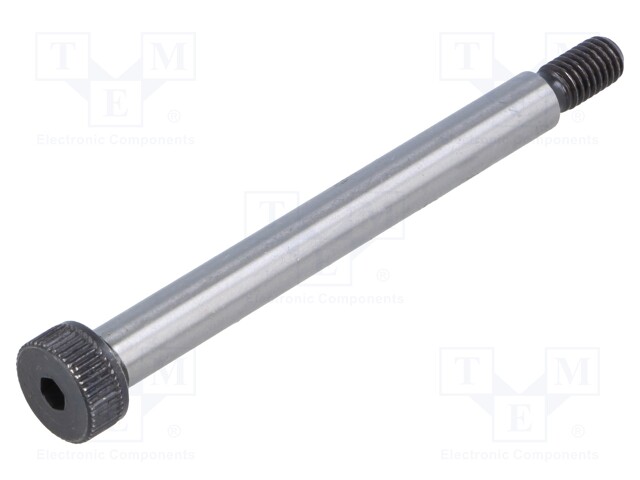 Shoulder screw; Mat: steel; Thread len: 9.5mm; Thread: M5; ISO: 7379