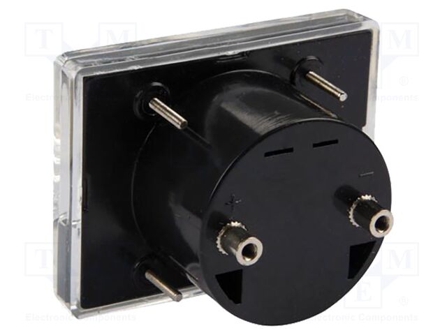 Ammeter; analogue; on panel; I AC: 0÷500mA; Class: 2,5; 60x47mm