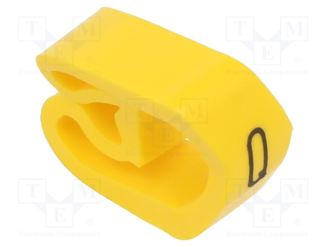 Markers for cables and wires; Label symbol: Q; 8÷16mm; PVC; PA