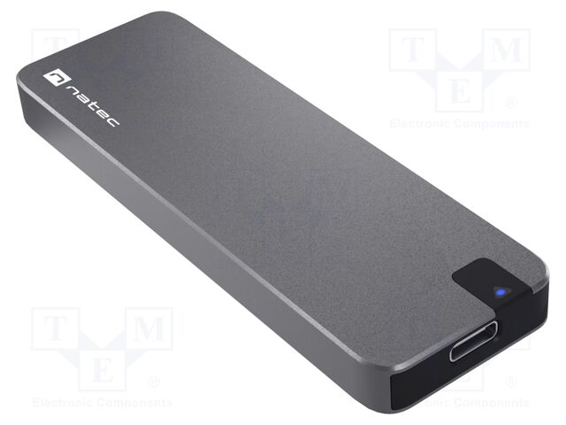 Hard discs housing: M.2; PnP,LED status indicator; 0.21m; grey