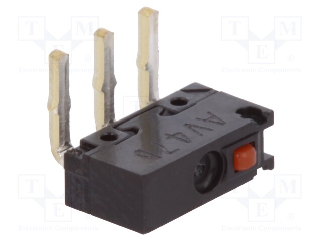 Microswitch SNAP ACTION; without lever; SPDT; 0.1A/30VDC; Pos: 2